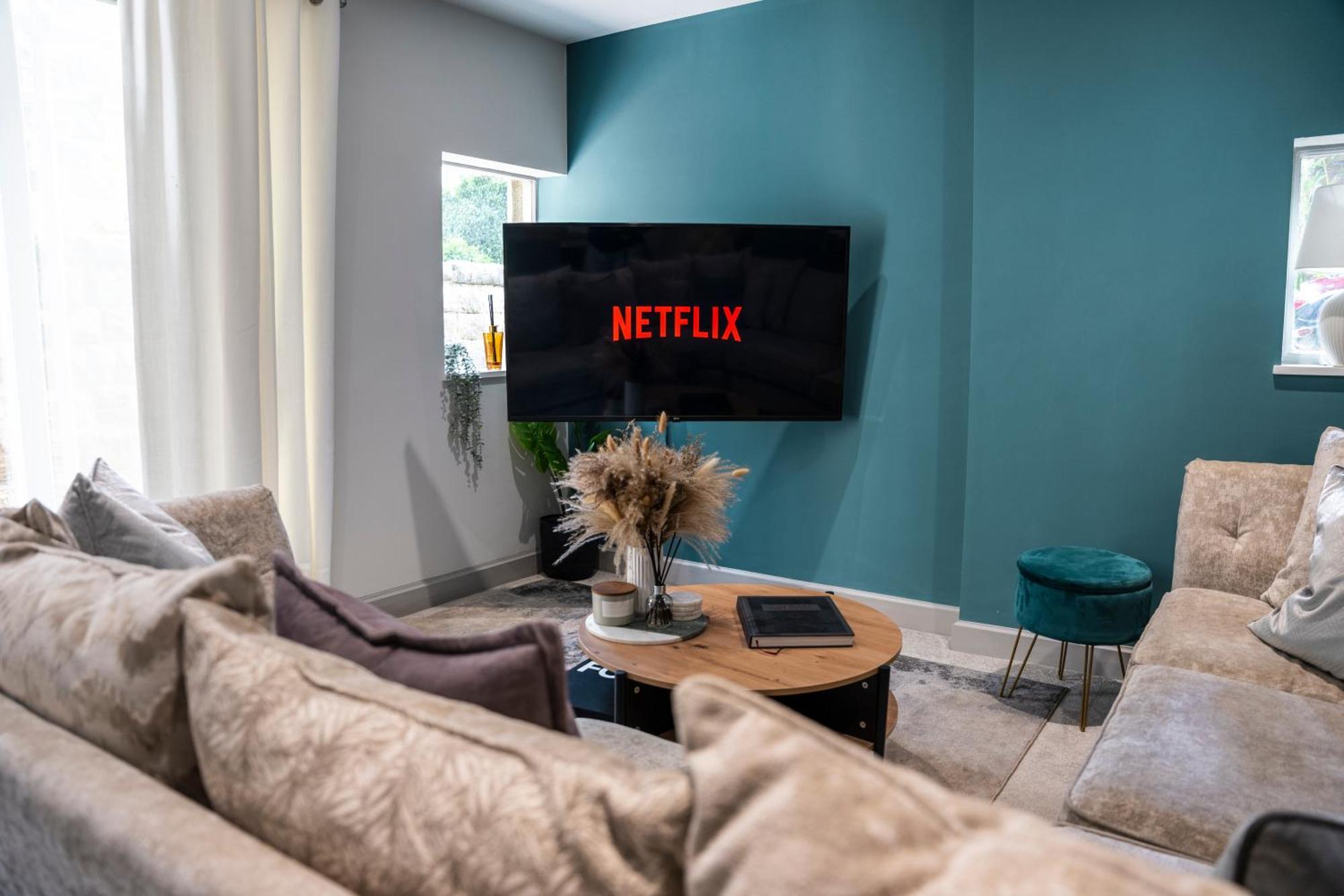 Spring Mount Huge Luxury Full Apartment- Harrogate Centre-Two Extremely Comfy Kingsize Bedrooms-Fully Equipped Modern Kitchen-Cosy Living Room With Huge Tv Exteriér fotografie